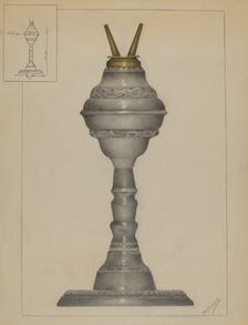 Lamp, c. 1936. Creator: Mario De Ferrante
