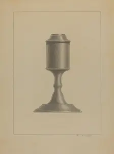 Lamp, c. 1936. Creator: Sidney Liswood
