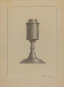 Lamp, c. 1936. Creator: Sidney Liswood