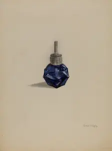 Lamp, c. 1937. Creator: Grace Halpin