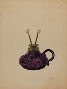 Lamp, c. 1937. Creator: John Tarantino