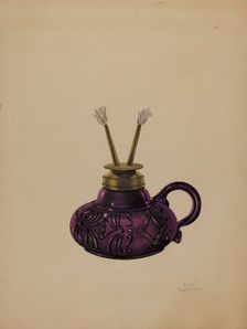 Lamp, c. 1937. Creator: John Tarantino