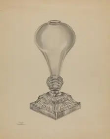 Lamp, c. 1937. Creator: John Tarantino