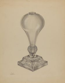 Lamp, c. 1937. Creator: John Tarantino