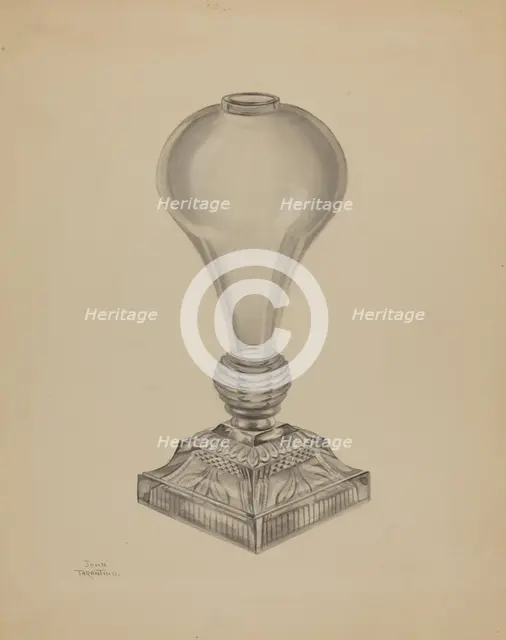 Lamp, c. 1937. Creator: John Tarantino.