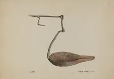 Lamp, c. 1937. Creator: Lyman Young