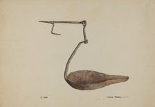 Lamp, c. 1937. Creator: Lyman Young