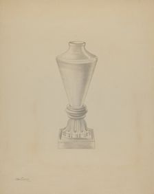 Lamp, c. 1938. Creator: Charles Caseau