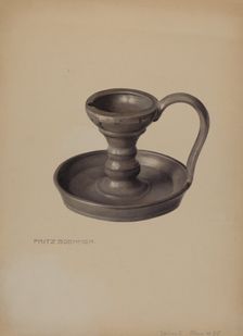 Lamp, c. 1938. Creator: Fritz Boehmer