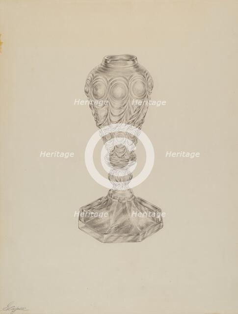 Lamp, c. 1938. Creator: Giacinto Capelli.