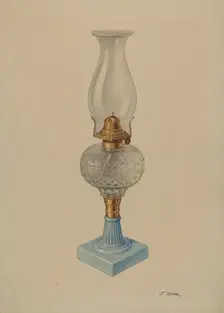 Lamp, c. 1938. Creator: Paul Ward