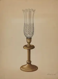Lamp, c. 1939. Creator: Walter G. Capuozzo