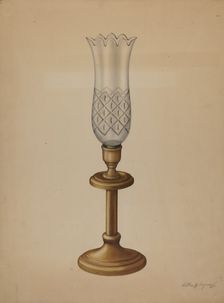Lamp, c. 1939. Creator: Walter G. Capuozzo