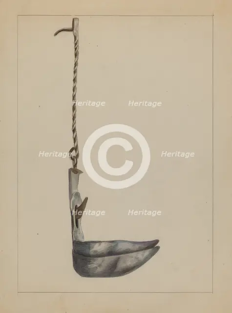 Lamp, c. 1939. Creator: Charlotte Winter.