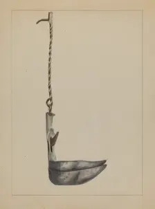 Lamp, c. 1939. Creator: Charlotte Winter