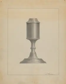 Lamp, c. 1939. Creator: Filippo Porreca