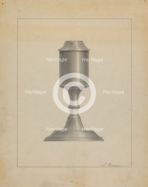 Lamp, c. 1939. Creator: Filippo Porreca.