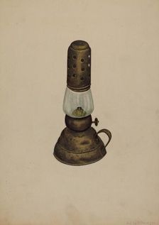 Lamp, c. 1939. Creator: Paul Poffinbarger