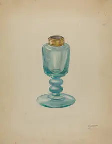 Lamp, c. 1940. Creator: Frank Fumagalli