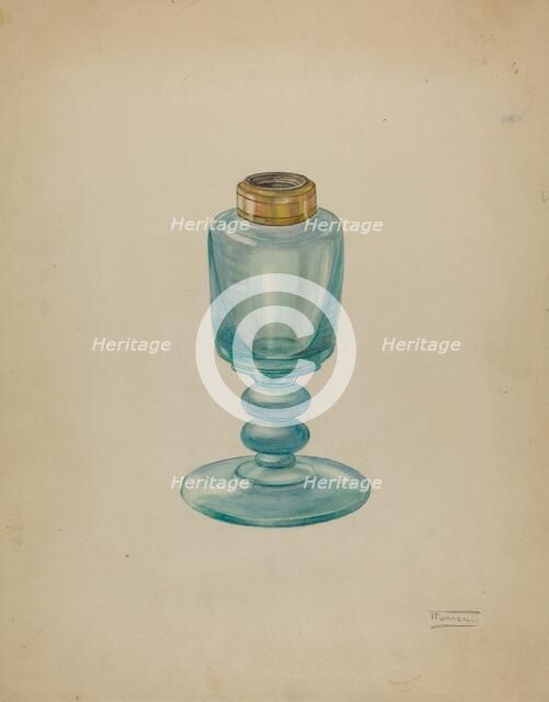 Lamp, c. 1940. Creator: Frank Fumagalli.