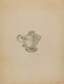 Lamp, c. 1940. Creator: Frank Fumagalli
