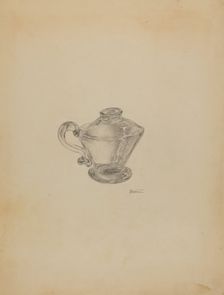 Lamp, c. 1940. Creator: Frank Fumagalli