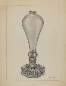 Lamp, c. 1940. Creator: John Tarantino