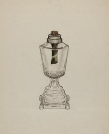 Lamp, c. 1940. Creator: Richard Taylor