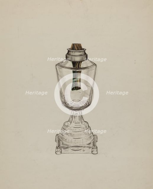Lamp, c. 1940. Creator: Richard Taylor.
