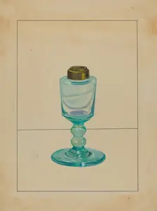 Lamp, c. 1940. Creator: S. Brodsky