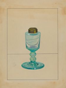 Lamp, c. 1940. Creator: S. Brodsky