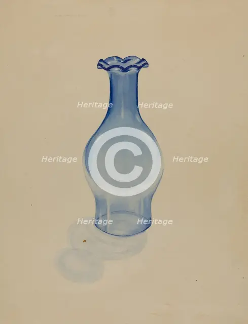 Lamp Chimney, 1935/1942. Creator: John Tarantino.