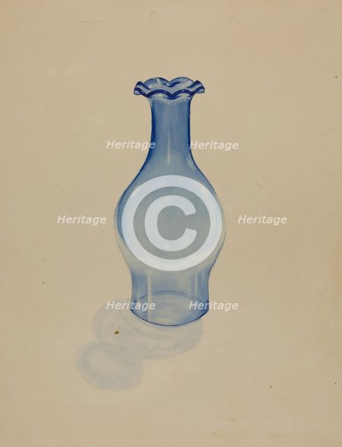 Lamp Chimney, 1935/1942. Creator: John Tarantino.