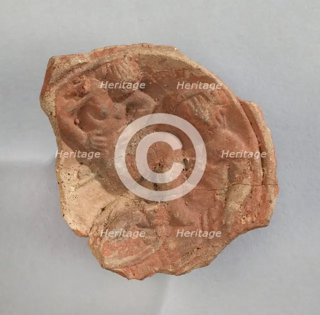 Lamp (comprised of 2 Joined Fragments), 3rd century A.D. Creator: Unknown.