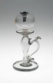 Lamp, England, c. 1820. Creator: Unknown