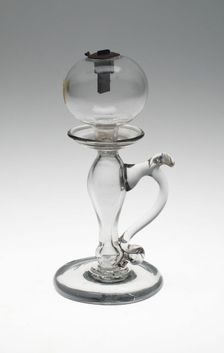 Lamp, England, c. 1820. Creator: Unknown