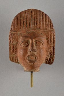 Lamp Fragment (Handle Ornament), 1st century A.D. Creator: Unknown