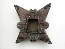 Lamp in Form of Four-Pointed Star, Egypt, Coptic Period (4th-7th century AD). Creator: Unknown