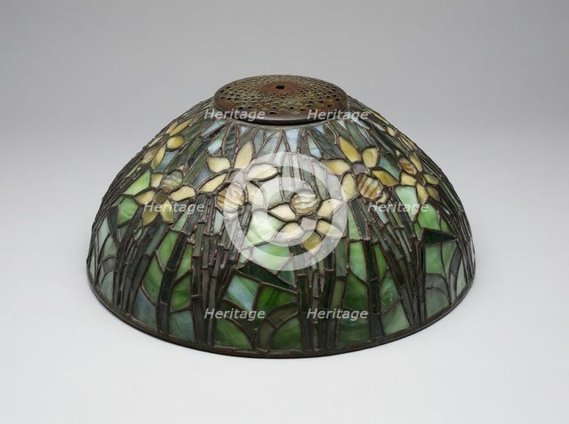 Lamp (shade), 1899/1909. Creators: Tiffany & Co, Tiffany Glass.