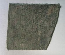 Lampas with phoenixes amid undulating vines, late 1200s-1300s. Creator: Unknown