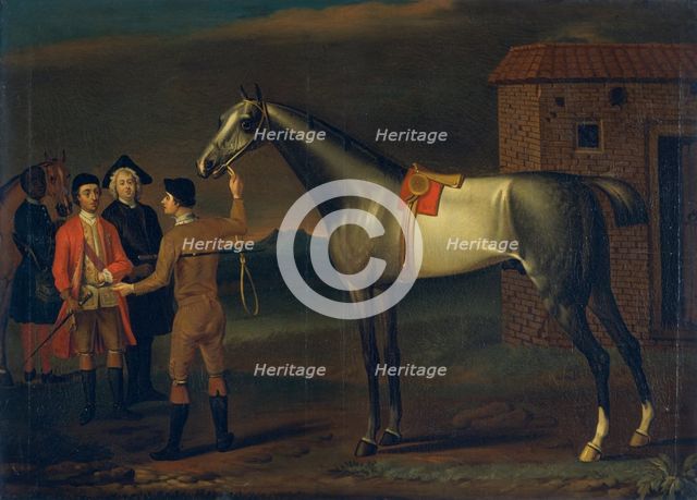 'Lamprey', (a racehorse), 1702-1764. Creator: John Wooton.