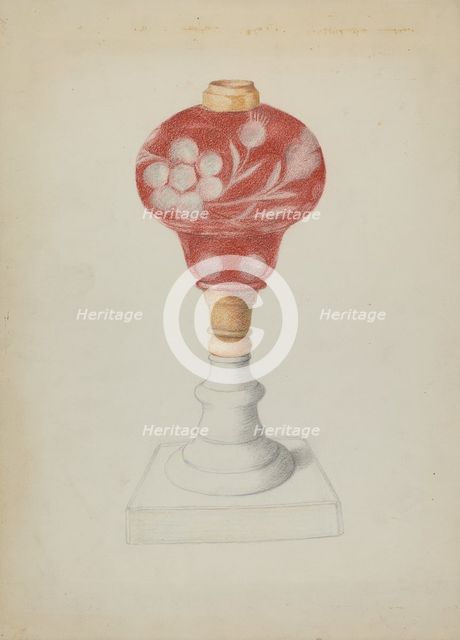 Lamps, c. 1936. Creator: Margaret Stottlemeyer.