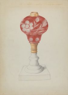 Lamps, c. 1936. Creator: Margaret Stottlemeyer