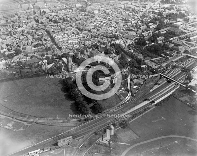 Lancaster, Lancashire, 1920. Artist: Aerofilms.