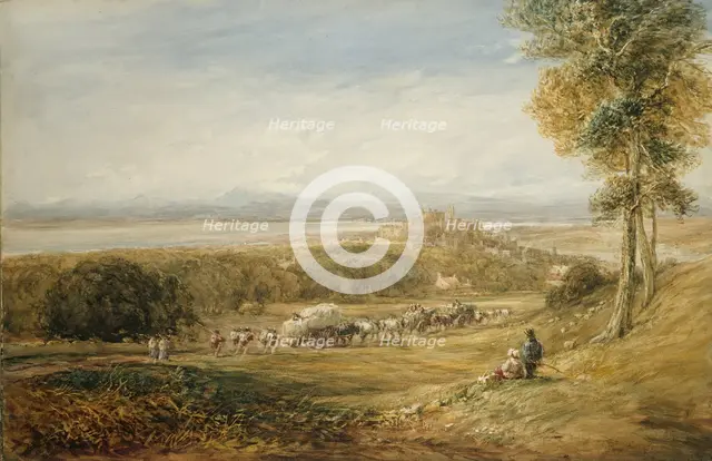 Lancaster: Peace and War, 1842. Creator: David Cox the elder.