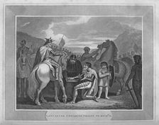 Lancaster Swearing Fealty to Richard II 1838