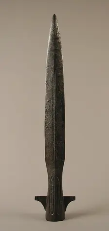 Lance Head ("Flügellanz"), Carolingian or Ottonian, ca. 9th-10th century. Creator: Unknown