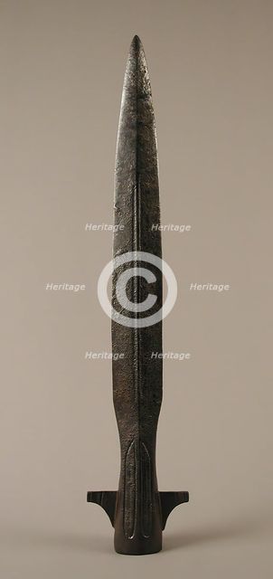 Lance Head ("Flügellanz"), Carolingian or Ottonian, ca. 9th-10th century. Creator: Unknown.
