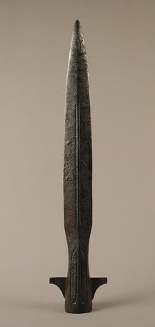 Lance Head ("Flügellanz"), Carolingian or Ottonian, ca. 9th-10th century. Creator: Unknown