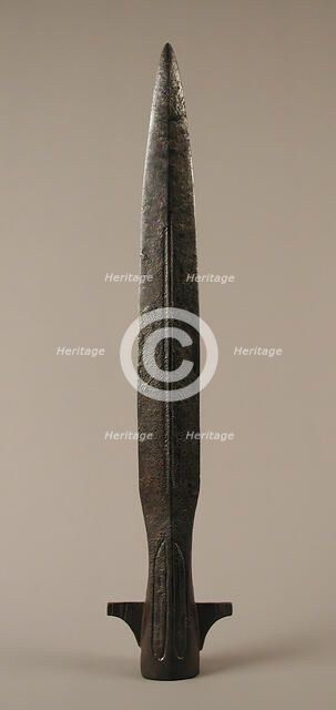 Lance Head ("Flügellanz"), Carolingian or Ottonian, ca. 9th-10th century. Creator: Unknown.